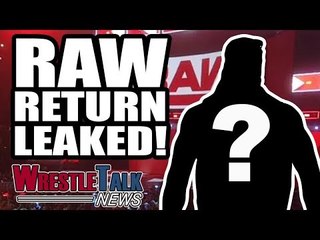 Ex WWE Personality Threatens To Shoot Himself, WWE Raw RETURN LEAKED?! | WrestleTalk News Aug. 2018