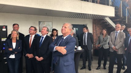 Le ministre en visite à Acome et Künkel