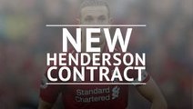 Henderson signs new long-term contract at Liverpool