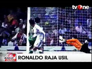 CR7 Bungkus Mobil Quaresma dengan Aluminium Foil