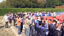 400 supporters ont assisté au premier entraînement des Bleus à Clairefontaine