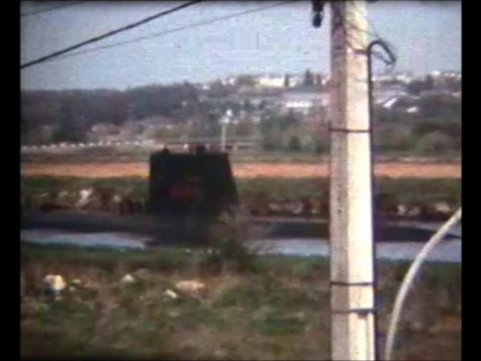 un sous-marin dans le canal de Caen
