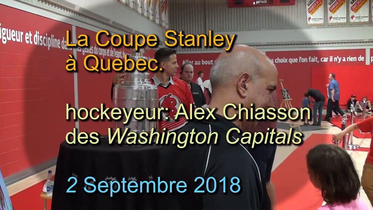 La Coupe Stanley à Quebec septembre 2, 2018