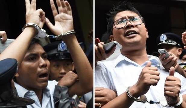 Myanmar journalists get seven years over state secrets leak