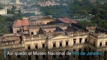 Incendio devoró museo nacional de Rio