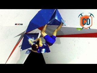 Foot Jamming Cracks And Dynos At The IFSC Bouldering World Champs | Climbing Daily Ep.780