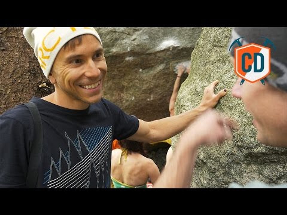 Jonathan Siegrist Tries To Teach Matt How To Climb | Climbing Daily Ep. 711