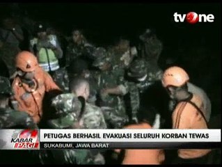 Seluruh Korban Hilang Tanah Longsor Sukabumi Berhasil Ditemukan