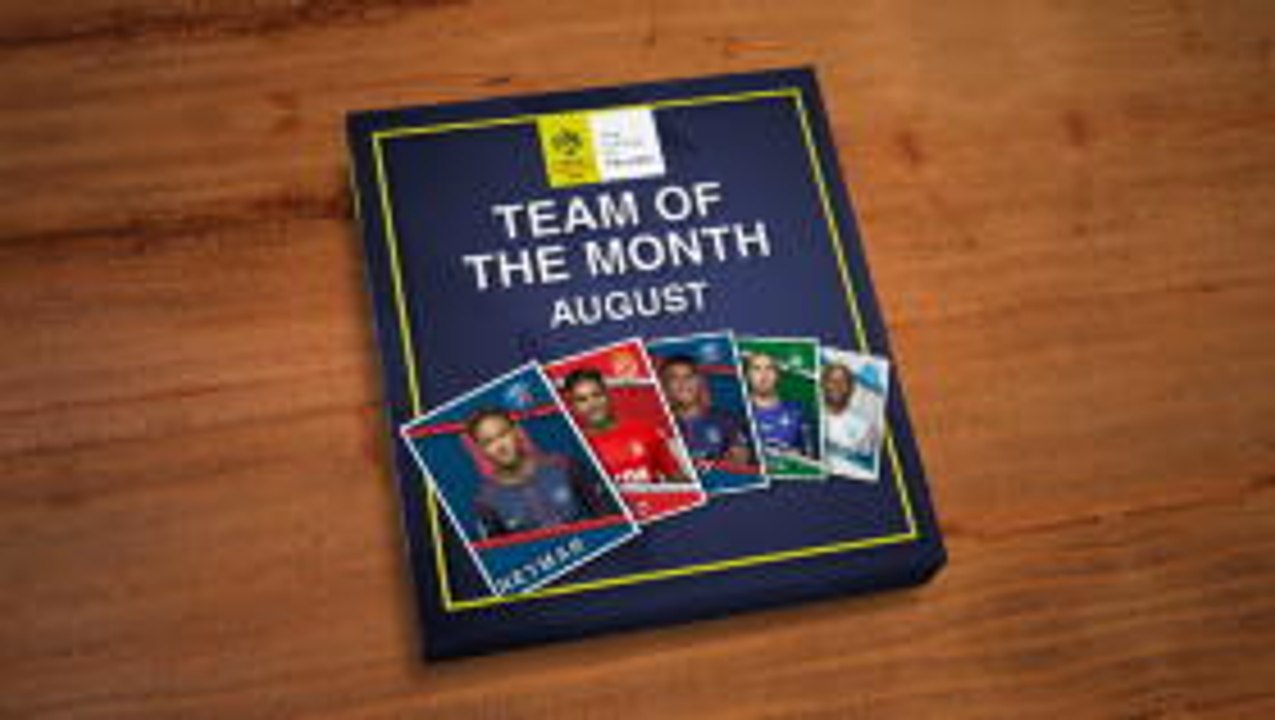 Ligue 1's team of the month featuring Mbappé and Neymar