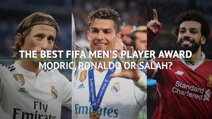 Скачать видео: Ronaldo, Modric and Salah - the three finalists