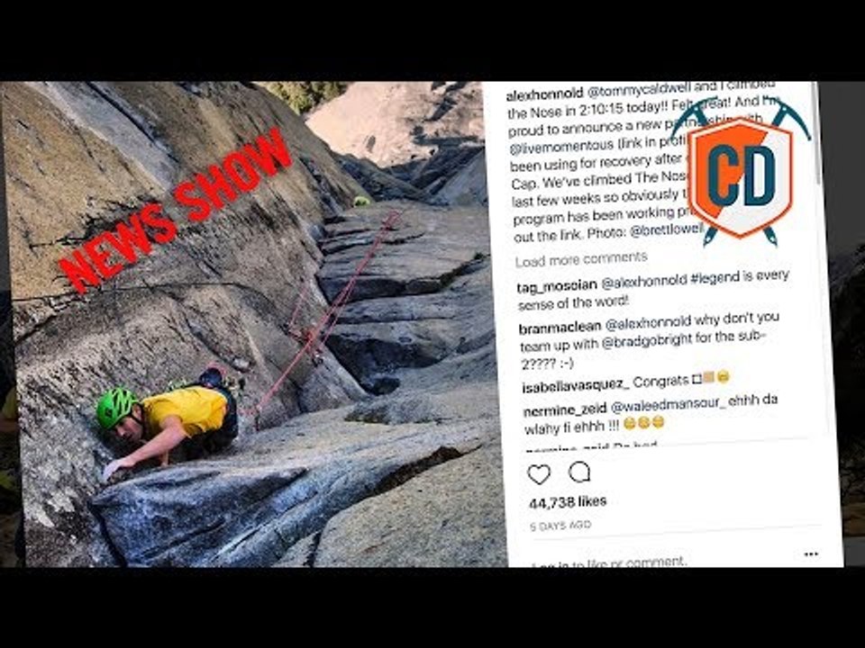 Will Alex Honnold And Tommy Caldwell Get Sub 2hr El Cap Time? | Climbing Daily Ep.1183