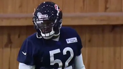 Get your first look at Khalil Mack in Bears practice