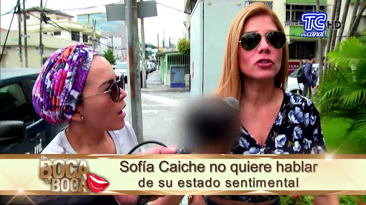 ¿Sofia Caiche nuevamente enamorada?