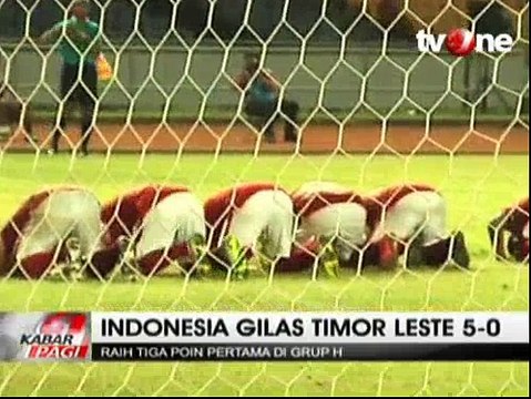 Timnas U-23 Bantai Timor Leste 5-0