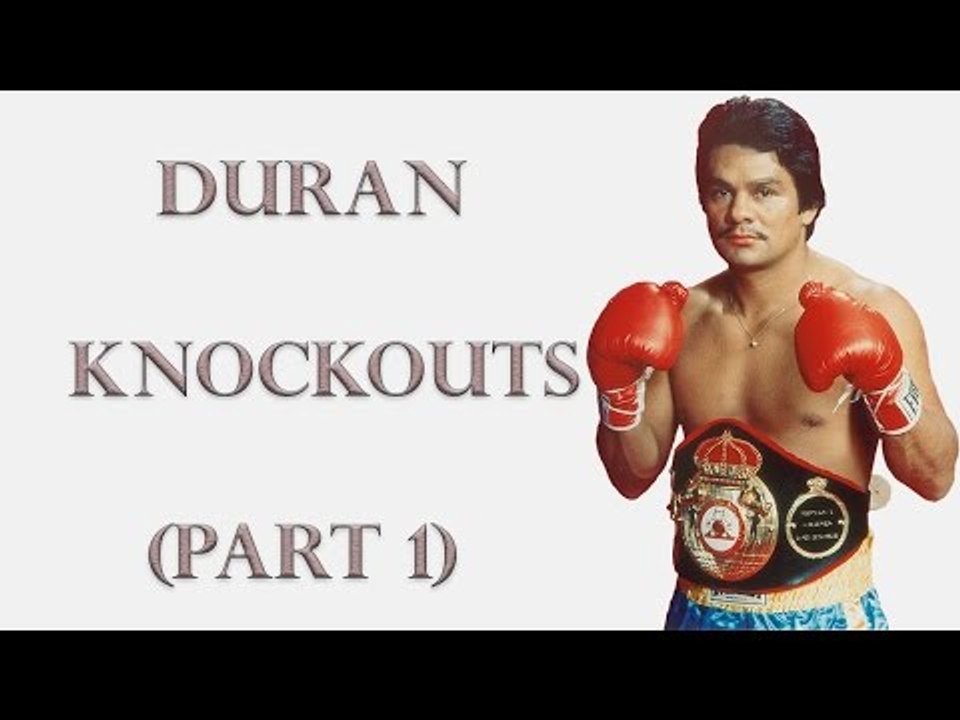 Roberto Duran Knockouts (Part 1) video Dailymotion