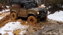 Land Rover Discovery TD5x2 & Defender 90 TDI  --MUD & SNOW OFFROAD--