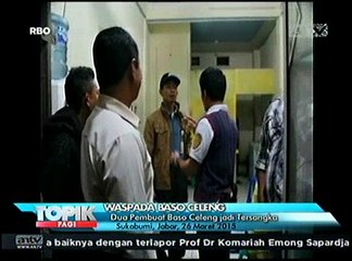 Dua Orang Pembuat Bakso Celeng Jadi Tersangka