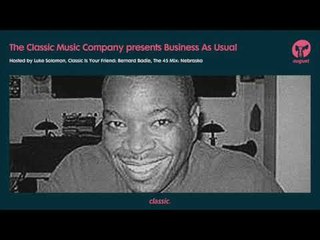 Business As Usual August 2018: Luke Solomon + Bernard Badie + Special Guest Nebraska