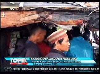 Seorang Wanita Kerasukan Saat Cari Korban Hanyut