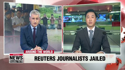 Myanmar court jails Reuters reporters over breach of "Secrets Act"