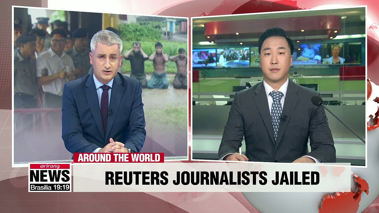 Myanmar court jails Reuters reporters over breach of "Secrets Act"