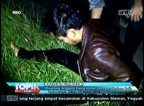 Diserang Anggota Geng Motor, Dompet Korban Raib