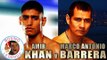 Marco Antonio Barrera vs Amir Khan (Highlights)