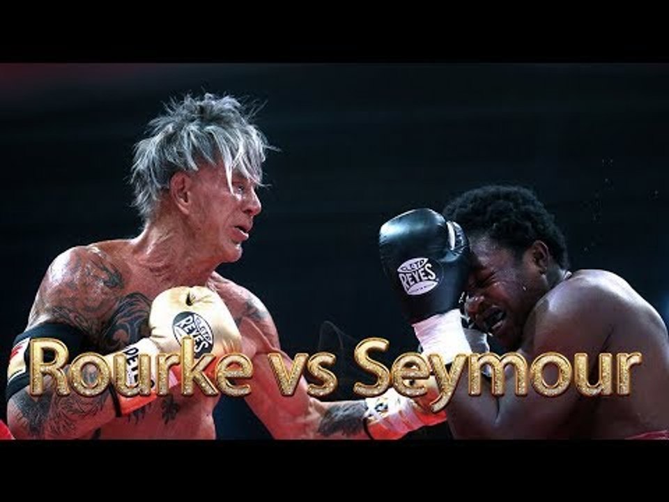 Mickey Rourke vs Elliot Seymour (Highlights)