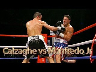 Joe Calzaghe vs Peter Manfredo Jr (Highlights)