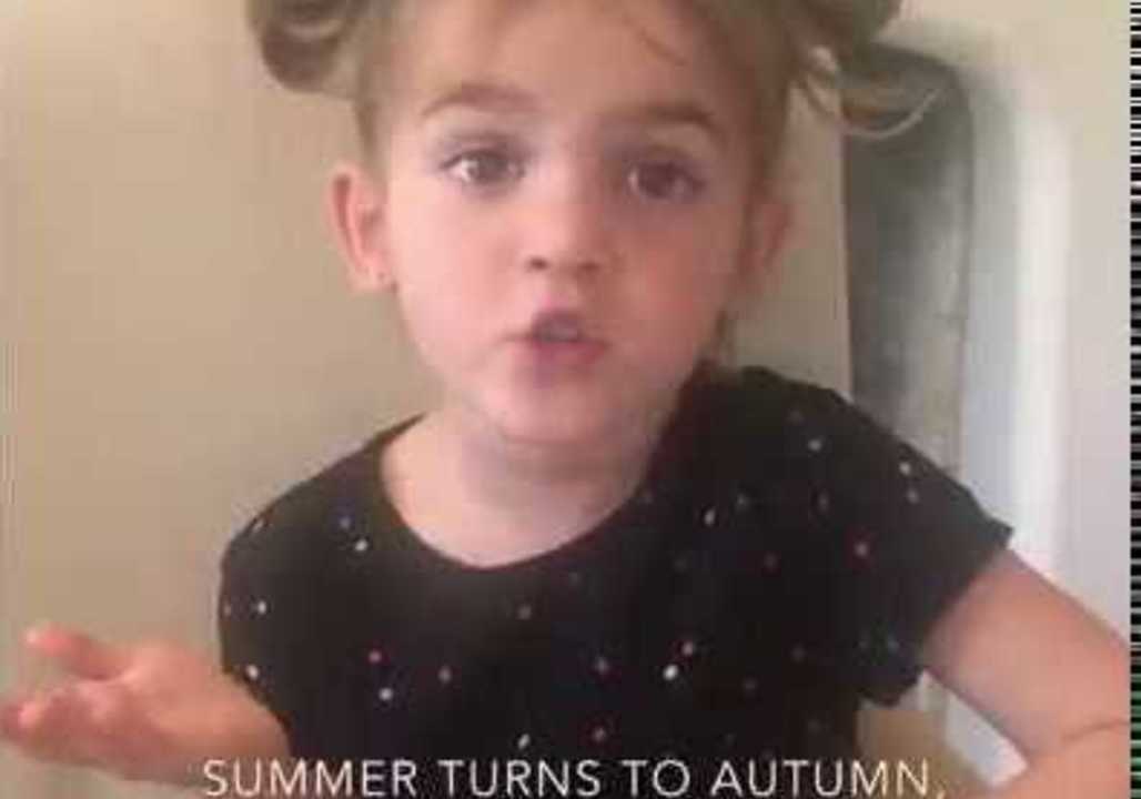 Hilarious Toddler Is 'Falling' Apart, Not Ready for the End of Summer