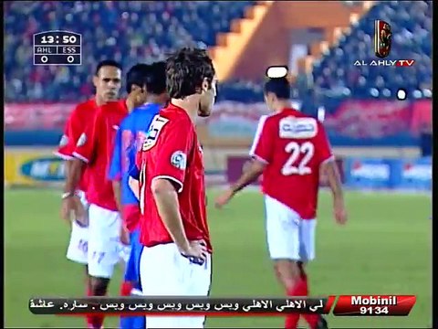 الشوط الاول مباراة الاهلي المصري و النحم الساحلي 3-0 اياب نهائى دورى ابطال افريقيا 2005