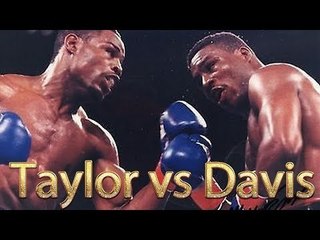 Meldrick Taylor vs Aaron Davis (Highlights)
