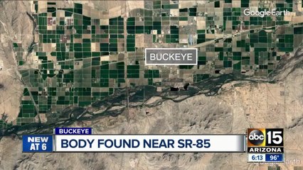 Body found on side of SR-85 near Buckeye