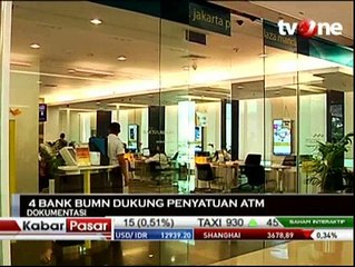 ATM Empat Bank BUMN Segera Digabung