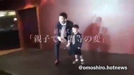 結婚式余興で「本能寺の変」を踊る親子！男の子が超かわいい♡あとお父さんがダンスうまいｗｗ