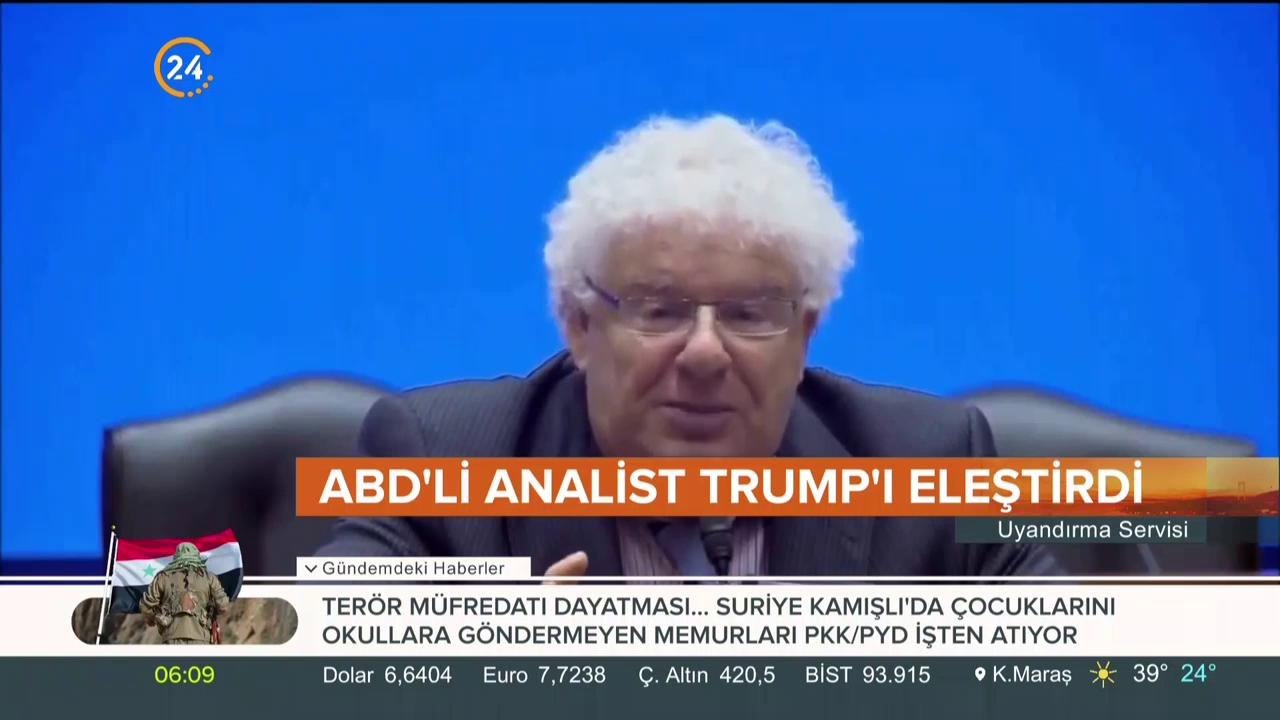 Trump'ı eleştirdi