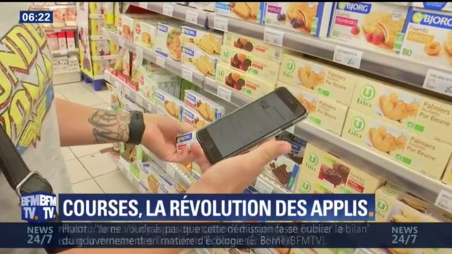 Des applications sur mobile pour ‘noter’ ses aliments