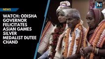 Watch: Odisha Governor felicitates Asian Games silver medalist Dutee Chand