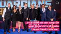 'Guardians of the Galaxy' Dave Bautista Will Not Stop Being Outspoken About James Gunn