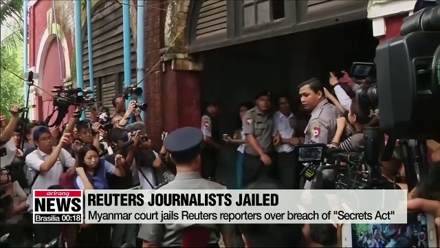 Myanmar court jails Reuters reporters over breach of Secrets Act