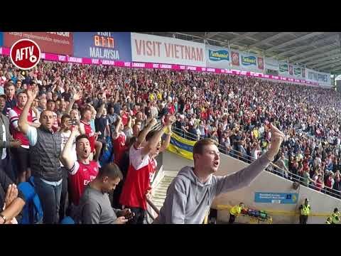 Cardiff City 2-3 Arsenal | Arsenal Fans Amazing Support Loud & Proud In Wales!