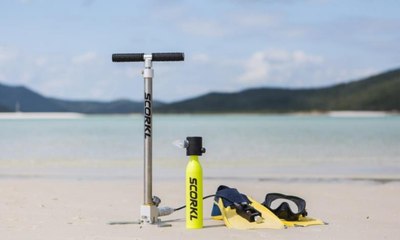 لمحبي رياضة الغطس: قولوا وداعاً للمعدات الثقيلة!