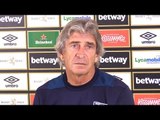 Manuel Pellegrini Full Pre-Match Press Conference - West Ham v Wolves - Premier League