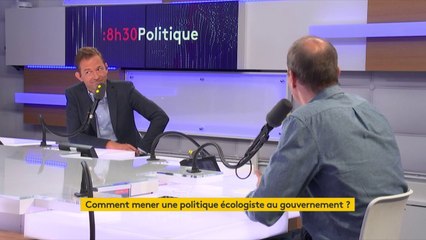 "L'écologie est un chemin pour sortir du capitalisme" affirme David Cormand, Secrétaire National d'EELV : "c'est pas idéologique ce que je raconte, c'est pragmatique"