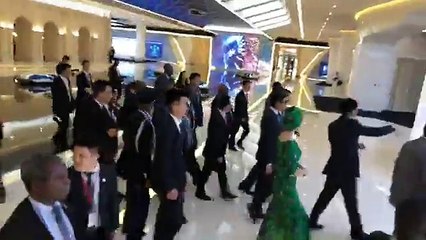 Fellow countrymen and womenWe are streaming live from #HUAWEI offices in Beijing, #China where I am touring the exhibition centre, then enter into a high leve