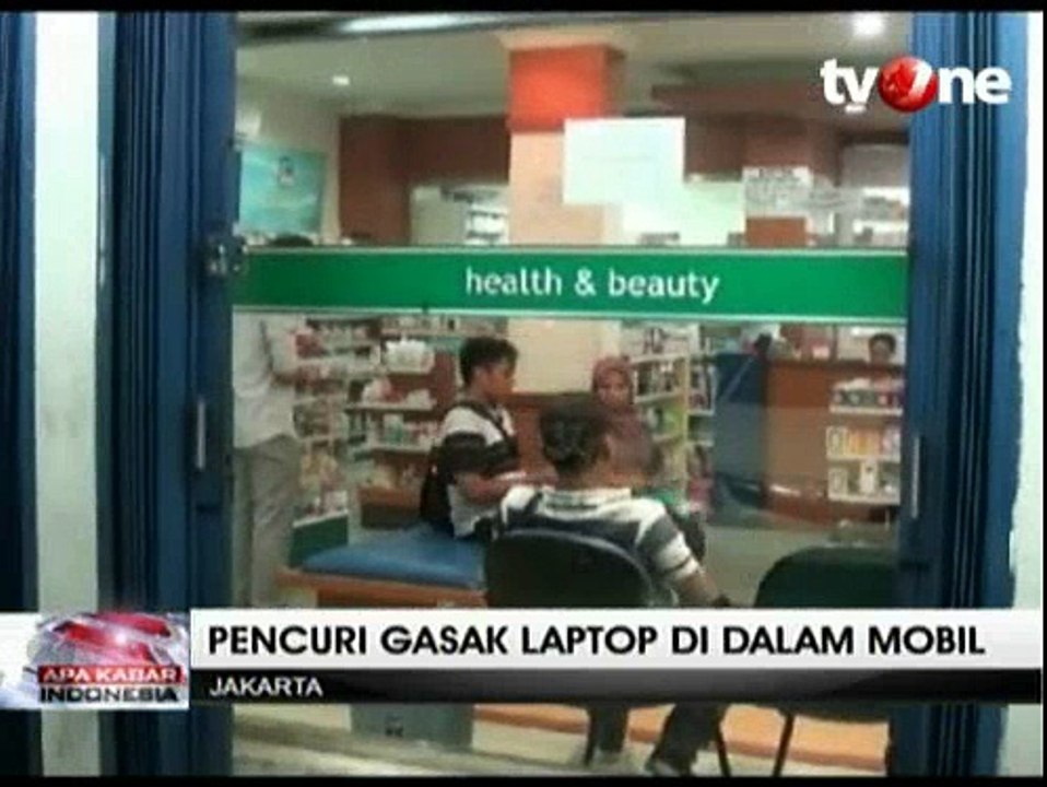 Pencurian Modus Pecah Kaca Mobil, Laptop Raib D...