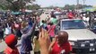 Driving out of Mongu town, in Western Zambia.Tell us where you are watching us from. People power! Our power! Let's exercise it!