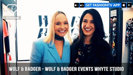 Wolf & Badger Events Whyte Studio | FashionTV | FTV