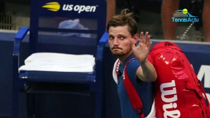 US Open  2018 - David Goffin a mal au bras : "Un tournoi normal, j'aurais abandonné !"