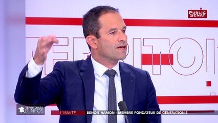 "Aujourd'hui, Emmanuel Macron a la même politique d’accueil que le ministre de l'Intérieur fasciste italien" selon Benoit Hamon